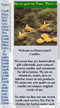 Mobile Screenshot of honeystonecandles.com